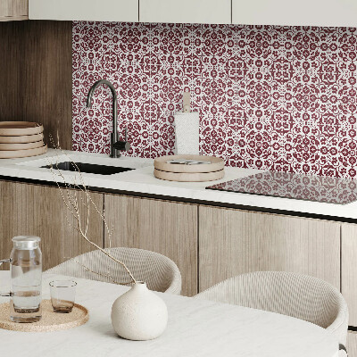 Revêtement mural intérieur Motif floral avec ornements