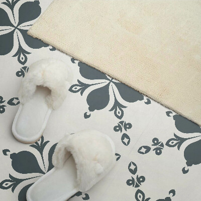 Revêtement mural intérieur Motif ornemental avec des feuilles