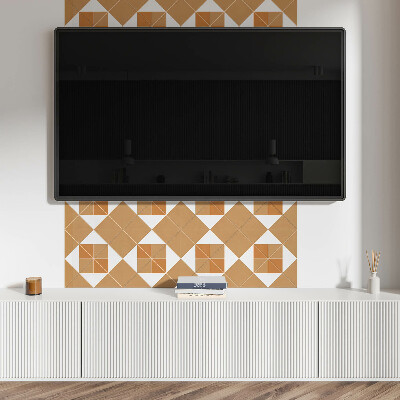 Panneau mural pvc Géométrie en nuances