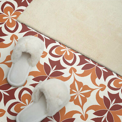 Panneau mural pvc Motif floral avec des feuilles