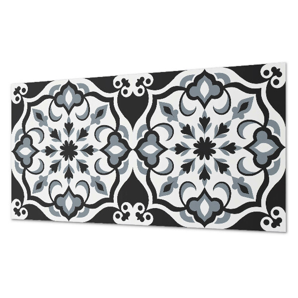 Revêtement mural intérieur Motif floral avec ornements