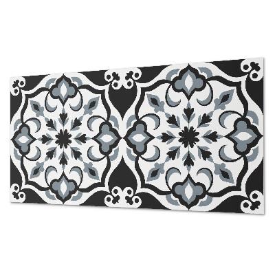 Revêtement mural intérieur Motif floral avec ornements