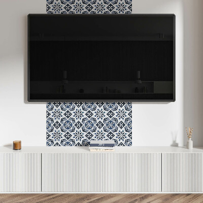 Panneau décoratif intérieur Motif floral géométrique