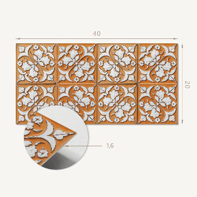 Panneau décoratif intérieur Motif à motifs floraux