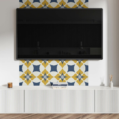 Revêtement mural intérieur Motif floral avec symétrie