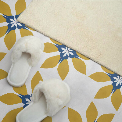 Panneau mural pvc Motif floral avec des feuilles