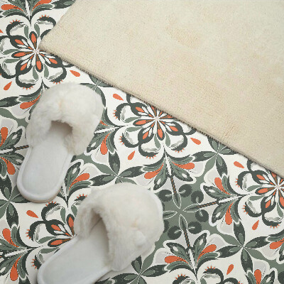 Revêtement mural intérieur Motif floral avec des feuilles