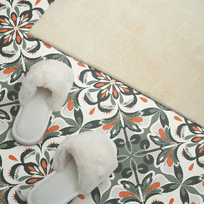 Revêtement mural intérieur Motif floral avec des feuilles