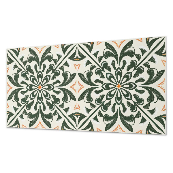 Panneau mural pvc Motif floral avec des feuilles