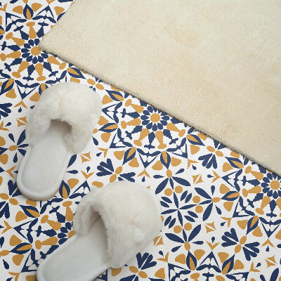 Panneau décoratif intérieur Motif floral en symétrie