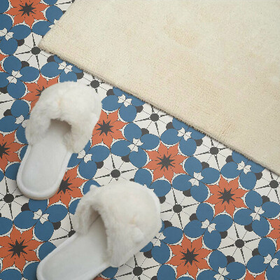 Revêtement mural intérieur Motif floral sur le fond