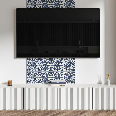 Revêtement mural intérieur Motif floral avec des feuilles