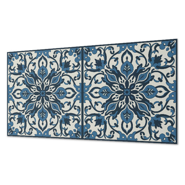 Panneau mural pvc Motif floral avec des feuilles
