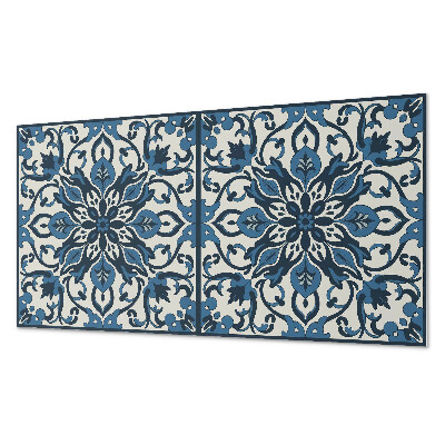 Panneau mural pvc Motif floral avec des feuilles