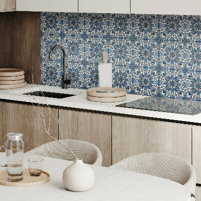 Panneau mural pvc Motif floral avec des feuilles