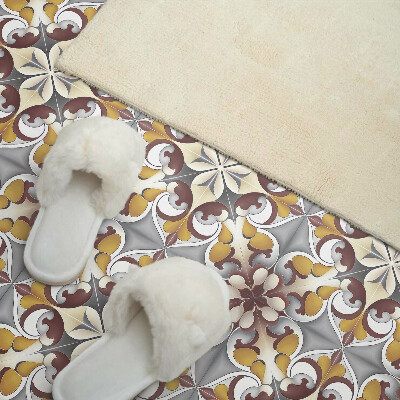 Panneau décoratif intérieur Motif mosaïque florale