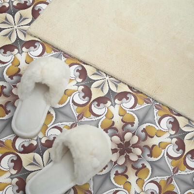 Panneau décoratif intérieur Motif mosaïque florale