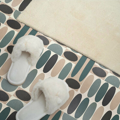 Panneau mural pvc Motif de formes ovales