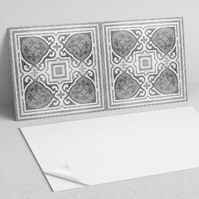 Panneau mural pvc Motif avec des ornements en symétrie