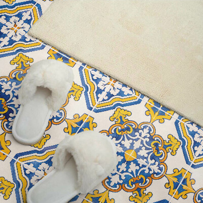 Panneau décoratif intérieur Motif mosaïque avec des fleurs