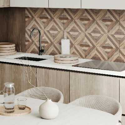 Panneau décoratif intérieur Motif de panneau en bois