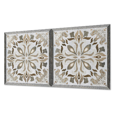 Revêtement mural intérieur Motif floral avec symétrie