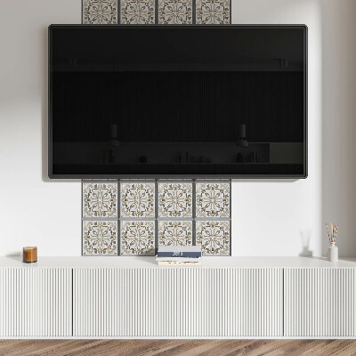 Revêtement mural intérieur Motif floral avec symétrie