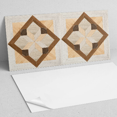 Panneau mural pvc Motif géométrique dans un carré