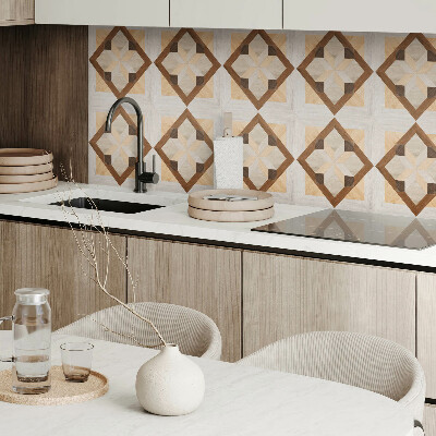 Panneau mural pvc Motif géométrique dans un carré