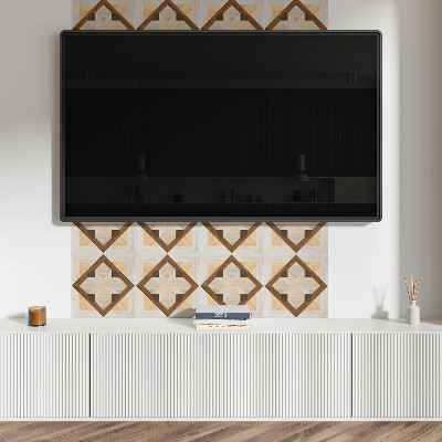 Panneau mural pvc Motif géométrique dans un carré