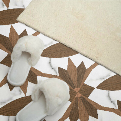 Panneau décoratif intérieur Motif géométrique avec du bois