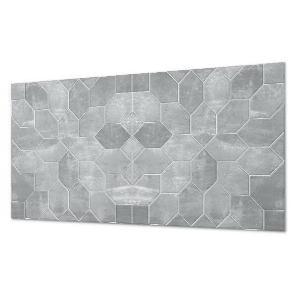 Panneau mural pvc Motif hexagonal en mosaïque