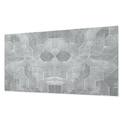 Panneau mural pvc Motif hexagonal en mosaïque