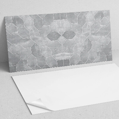 Panneau mural pvc Motif hexagonal en mosaïque