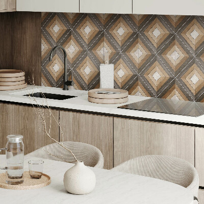 Panneau mural pvc Motif géométrique en losange