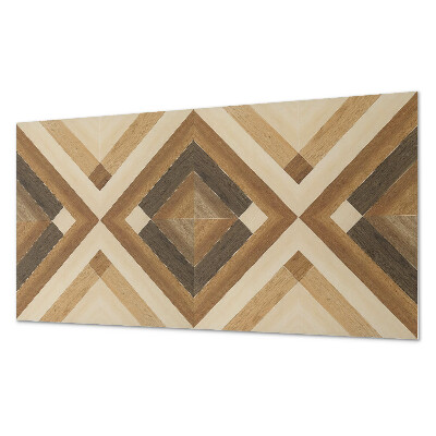 Panneau décoratif intérieur Motif à carreaux géométriques