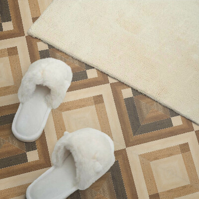 Panneau décoratif intérieur Motif à carreaux géométriques