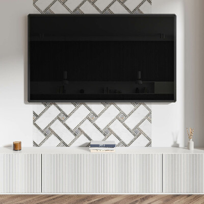 Panneau décoratif intérieur Motif géométrique avec des lignes