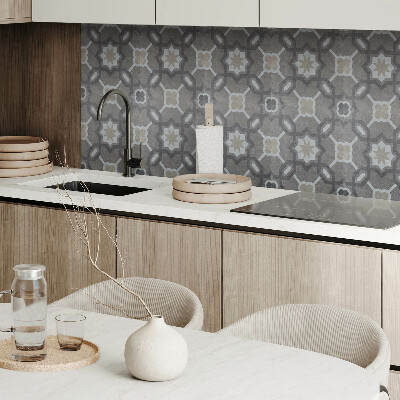 Panneau mural pvc Motif de carreaux géométriques