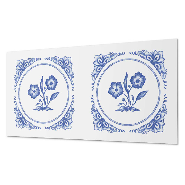 Panneau décoratif intérieur Motif floral en cercle