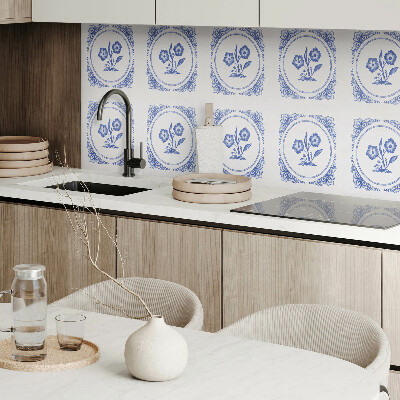 Panneau décoratif intérieur Motif floral en cercle