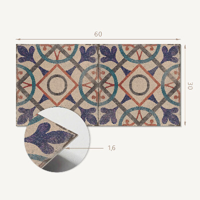 Panneau décoratif intérieur Motif géométrique avec des cercles