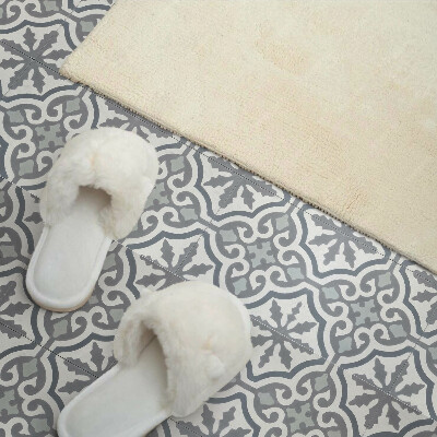 Panneau mural pvc Motif en mosaïque avec ornements