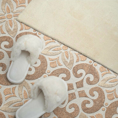 Panneau mural pvc Motif floral avec ornements