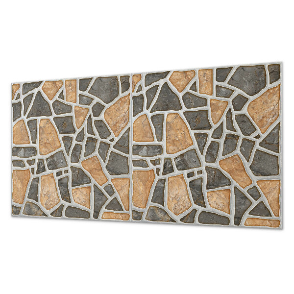 Revêtement mural intérieur Motif de mosaïque en pierre