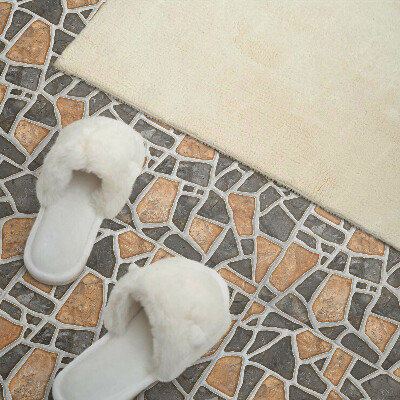 Revêtement mural intérieur Motif de mosaïque en pierre