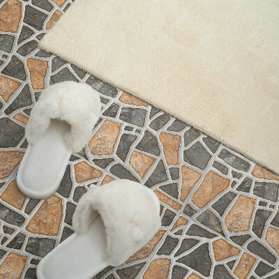 Revêtement mural intérieur Motif de mosaïque en pierre