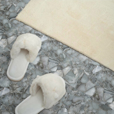 Panneau mural pvc Mosaïque de pierre avec veines