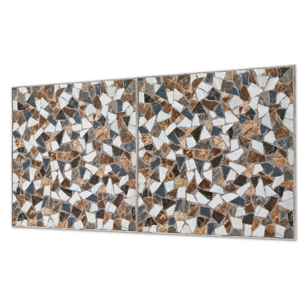 Panneau mural pvc Mosaïque de différentes formes