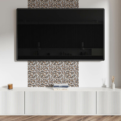 Panneau mural pvc Mosaïque de différentes formes